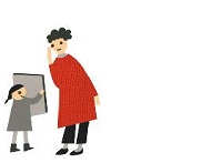 Une écharpe pour grand-mère